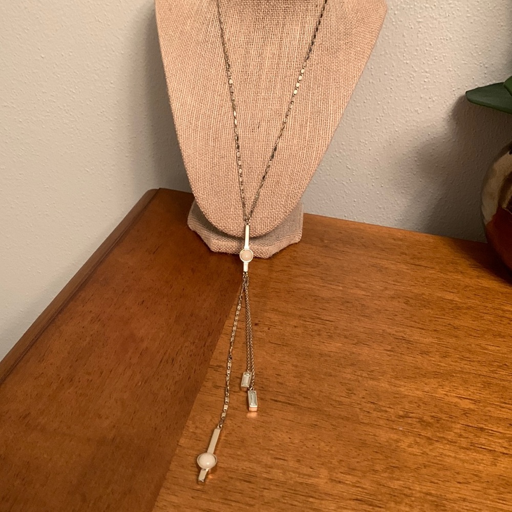 WHBM Lariat Convertible Necklace